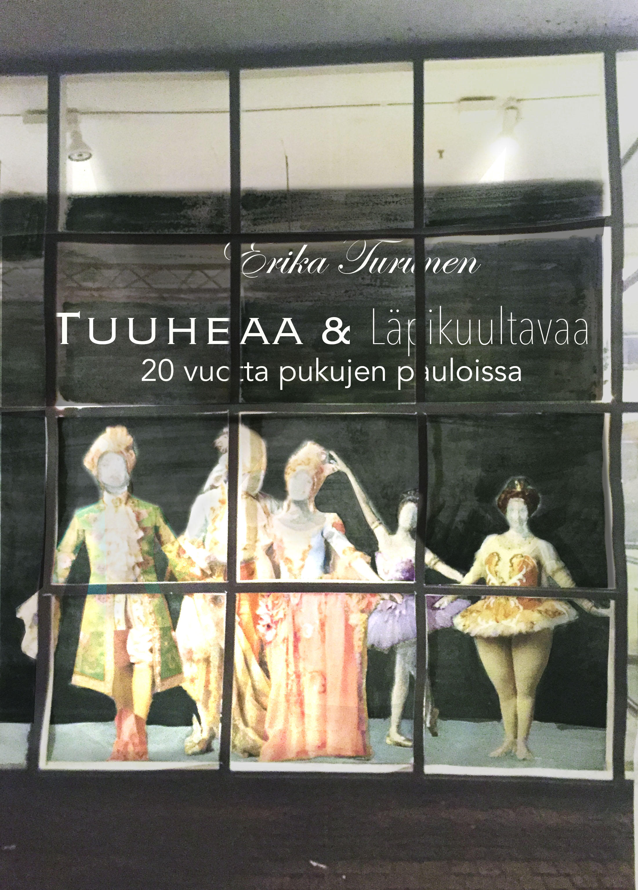 Final Thesis. Dense and translucent: Costume exhibition design. 2016. Julia Turunen. Interior Architecture. Photo: Julia Turunen. Tuuheaa ja läpikuultavaa: Pukunäyttelyn suunnitelma.