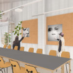 Final Thesis. Arabia Campus - Art class design with organic materials. 2016. Mira Hölttä. Interior Architecture. Photo: Mira Hölttä. Arabian kampus - Luonnonmateriaalit & viherkasvit taideopetustilassa.