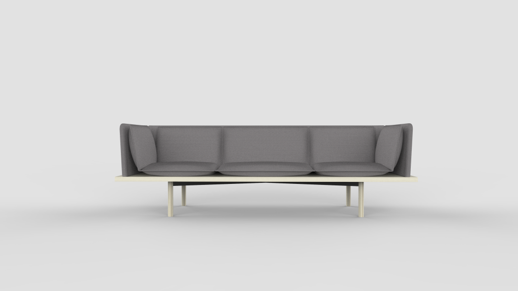 Final Thesis. Couch series designing for Metropolia Arabia campus. Teemu Haranko. 2018. Industrial design.